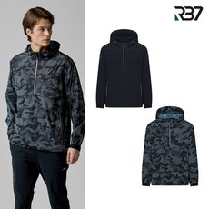 RB7 남여공용 고신축 메쉬 아노락 후드 바람막이 R3FMJP567