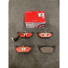 BREMBO 來令片 VW 福斯 POLO 9N 前後 煞車皮, 前來令陶瓷版72, 1個