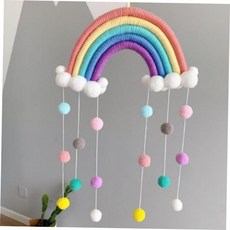 벽장식 인테리어 무지개 꾸미기 아이방 마크라메 소품 59000EA 1EA, CH5A-21