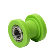 오토바이 8/10mm 드라이브 체인 롤러 풀리 휠 슬라이더 텐셔너 가이드 Enduro Motocross Pit Dirt Bike ATV, 07 Green 8mm