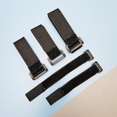 컴잇 탄성 스트랩 벨크로 찍찍이 밴드 전선정리 캠핑, 2cm * 20cm (1개), 1개