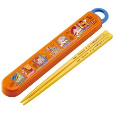스케이터 젓가락 젓가락 케이스 세트 토이 스토리 23 16.5cm 어린이용 항균 일본제 ABS2AMAG-A