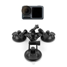 액션캠 유리 일반카메라 마운트 호환 흡착 오즈모 자동차 68mm 3구 dji, 본상품