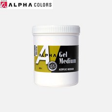 알파 아크릴보조제 골드레벨 겔메디움 Gel Medium 1리터, 1개, 1L