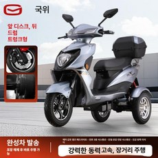 전동 삼륜차 노인용 어린이용 성인용 장거리 주행 가능, 72V 이상, 1개, 단일 없음 72V 35AH 리튬 200마일
