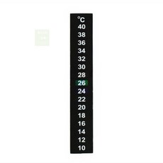 엘피스디자인 어항 외부 스티커 온도계 물속 온도 스티커