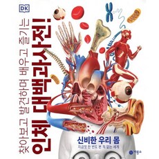 DK 인체 대백과사전! : 찾아보고 발견하며 배우고 즐기는, 비룡소, DK『인체 대백과사전!』편집위원회 글/김아림 역, DK 대백과사전!
