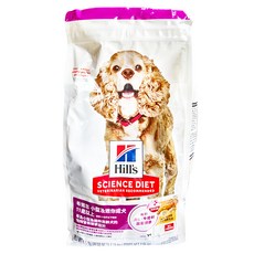 Hill's 希爾思 SCIENCE DIET 乾飼料 小型及迷你成犬 11歲以上, 雞肉+大麥+糙米, 2.04kg, 1袋