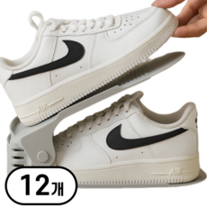 한평한뼘 3단 높이조절 슈즈렉 신발정리대, 10+2개, 그레이