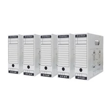 문서보관상자, 10개, 회색