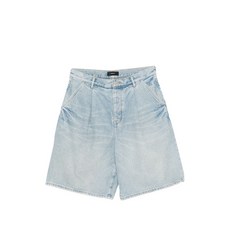 퍼플브랜드 플리츠 데님 쇼츠