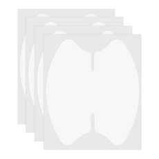 MTRPS 8PCS 자동차 도어 핸들 보호기 방수 스크래치 방지 필름 투명 보이지 않는 자동 스티커 대부분의 차량용 비표시 자가 접착 가드, 4 PCS