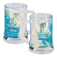 PALADONE 海賊王玻璃啤酒杯，精緻主題設計，透明易清洗，啤酒杯造型獨特，海賊迷必備, 1個