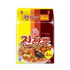 기니디샵 오뚜기 진짬뽕 멀티 130gX4봉