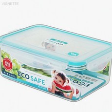신선에코락 트라이탄 밀폐용기 1호 500ml 소분용기 남은반찬보관 투명수납 냉장고정리용기, 1개