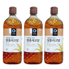 청정원 쌀올리고당, 1.2kg, 3개