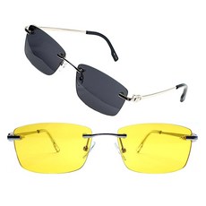 [당일발송] 페이스오프 무테 선글라스 틴트 선글라스 사각 스퀘어 긱시크 자외선 차단 썬글라스