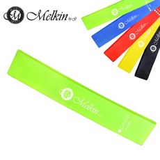 멜킨 루프밴드 1단계 고무운동 요가 홈트 필라테스 그린, 없음