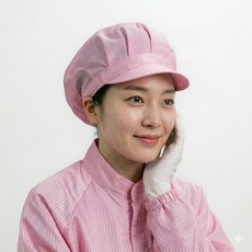 MK 방진모자 여성모자 제전모자 위생모, 1개, 핑크