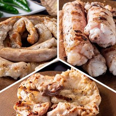 작심밀도 작심밀도한우곱창 200g + 한우막창 한우대창 / 파채소스