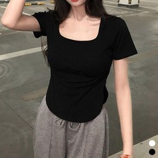 여자티셔츠 루즈핏 스판 데일리 신축성 여성티셔츠 직장인 30성