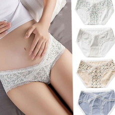 임부 팬티 레이스 드로즈 순면 임산부 팬티 통기성 임산부언더웨어 임부언더웨어 임산부속옷 임부속옷