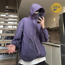 連帽工裝防曬外套