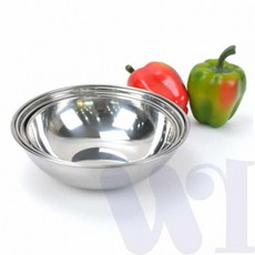 스텐 국수그릇 대 20cm 업소용접시 반찬그릇 식당그릇 스텐찬기 밥국공기, 1개, 상세페이지 참조