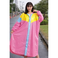 前開拉鍊雨衣 穿著方便, 1個