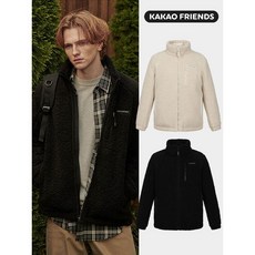 카카오프렌즈 남성 중헤비 웜 보아 패딩점퍼