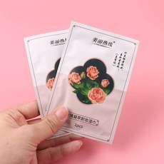 玫瑰卸妝濕紙巾 獨立包裝卸妝濕巾 臉部清潔 免沖洗卸妝棉, 1個, 玫瑰, 30片