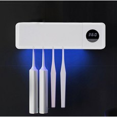 칫솔 살균기 무선 휴대용 자외선 소독기 가정용 위생 관리, 화이트