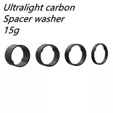 4 개 탄소 섬유 자전거 탄소 스페이서 28.6mm 헤드셋 부품 사이클링 세탁기 자전거 헤드셋 스템 스페이서 슈퍼 라이트 15g, [01] 옵션1