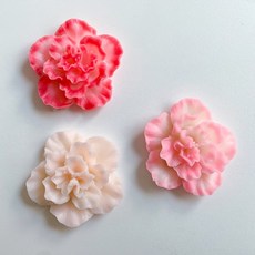 [야화] 고저스 플라워 주름꽃 1구 실리콘 다용도 몰드, 고져스 플라워 BA1