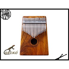 GECKO 17音相思木單板卡林巴琴 姆指琴 Kalimba【美鼓打擊】, 1個