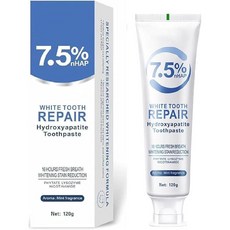 敏感牙齒的羥磷灰石 高級牙釉質保護和牙齒強化 呼吸 深層清潔護理 (1), 1個, 1