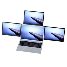노트북화면확장 3중 다중 확장 16인치 14인치 해상도 휴대용 스크린 모니터, 트리플 스크린 + 액세서리