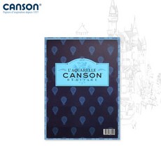 Canson 캔손 헤리티지 수채화지 300g 낱장팩 5매 18x25 B5황목, CA720-023-B5