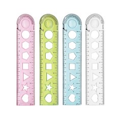 Pencom尚禹 18公分放大鏡造型尺 (RL-103)*不挑色, 1個