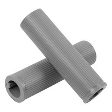 샤오미호환 4 4프로 스쿠터 액세서리 컨트롤러 대시보드 브레이크 케이블 프론트 포크 허브 커버 레버 발 받침대 타이어 라이트, [09] grey handlebar