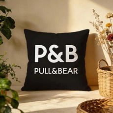 트렌디한 타운시프 스타일 쿠션 커버 양면 베개 소파 침대 자동차 일상 장식에 적합