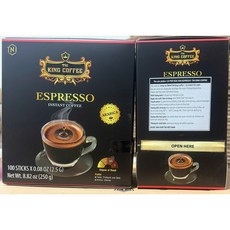 베트남 킹커피 프리미엄 아라비카 에스프레소 (원산지: 베트남), 250g, 100개입, 2개