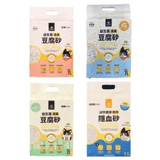 益生菌消臭豆腐砂 貓砂 泌尿健康檢測隱血砂, 16.8kg, 1個, 清新森林浴條狀型6包/箱