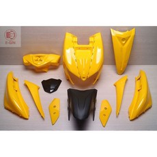 EG部品 附發票 新勁戰六代車殼 勁戰6代 B8R 機車車殼 - 黃色烤漆, 1個