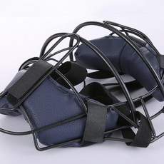 포수마스크 안면보호 어린이 내부 장비 농구 팔근력보호, 1개, 레드