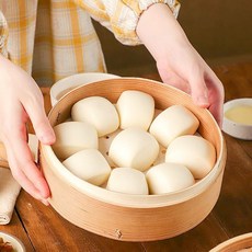 금성 소검 XIAOLIAN 나이샹만투 우유맛찐빵 수제찐빵 중화요리 찐빵튀김 업소용 간편요리 영양간식 3분요리 아침식사 대용 냉동식품 수입식품, 5개, 400g