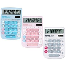 E-MORE SD-12N 超大字幕計算機 12位 太陽能電力, 藍色, 1個