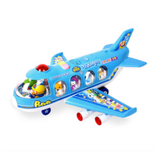 코니스 뽀로로 점보비행기 코니 점보 비행기 유아 멜로디 작동 완구, 다양, 1개