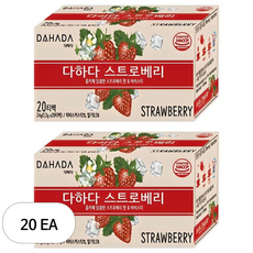 다하다 스트로베리, 1.2g, 20개입, 20개