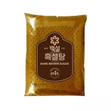흑설탕 1kg 매실청용 흑슈가, 1개
